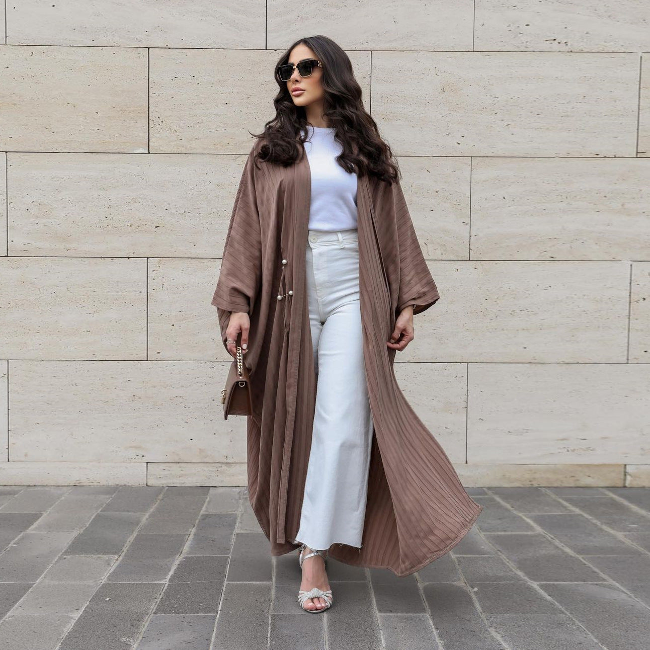 Striped Abaya