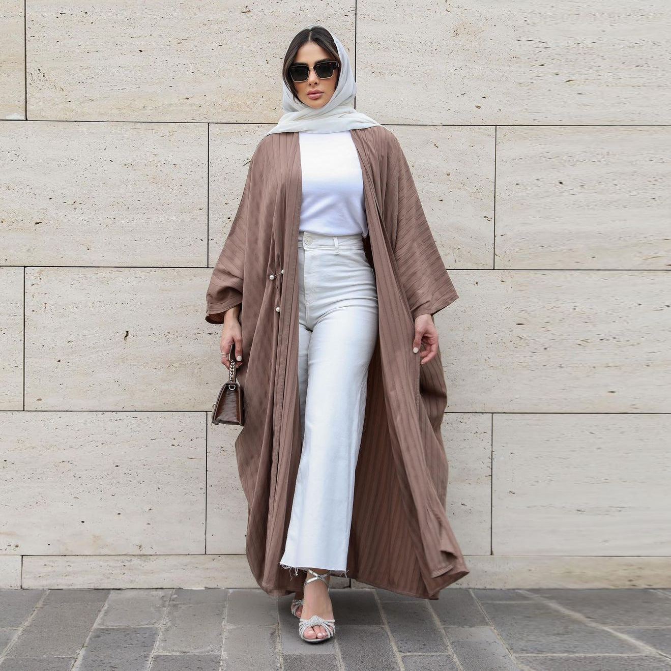 Striped Abaya